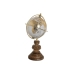 Globe terrestre Home ESPRIT Blanc Doré Naturel Vintage 12 x 12 x 28 cm