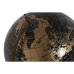 Globe terrestre Home ESPRIT Noir Doré 20 x 20 x 32 cm