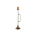 Candleholder Home ESPRIT Golden Metal 21 x 21 x 78 cm