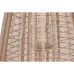 Lysholder Home ESPRIT Brun Naturell Tre Krystall 45 x 45 x 85 cm