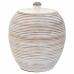 Caixa Decorativa Alexandra House Living Branco Poliresina 19 x 23 x 19 cm