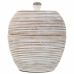 Caixa Decorativa Alexandra House Living Branco Poliresina 19 x 23 x 19 cm