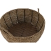 Plantenbakkenset Home ESPRIT Bruin Metaal Vezel Tropisch 34 x 33 x 15 cm