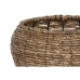 Plantenbakkenset Home ESPRIT Bruin Metaal Vezel 41 x 41 x 32 cm