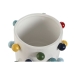 Planter Home ESPRIT Hvit Flerfarget 17 x 17 x 14 cm