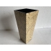 Umbrella stand Romimex Black Beige 21 x 50 x 21 cm