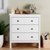 Chest of drawers Alexandra House Living White 76 x 81 x 39 cm 3 drawers