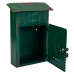 Letterbox Alexandra House Living Green Iron 11 x 37 x 27 cm