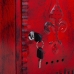 Letterbox Alexandra House Living Red Iron 11 x 37 x 27 cm