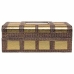 Jewelry box Alexandra House Living Golden Aluminium MDF Wood 20 x 7 x 27 cm