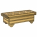 Jewelry box Alexandra House Living Golden Aluminium MDF Wood 14 x 12 x 32 cm