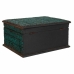 Jewelry box Alexandra House Living Turquoise Paint Mango wood Synthetic resin MDF Wood 19 x 11 x 25 cm