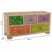 Caja-Joyero Alexandra House Living Multicolor Natural Madera de mango Madera MDF 10 x 15 x 30 cm 5 cajones