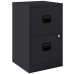 Caisson à Tiroirs Bisley Armoire de classement rechargeable Anthracite Métal Acier 67 x 41 x 40 cm