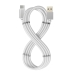 USB A til USB C-kabel Celly USBUSBCMAGWH Hvid 1 m