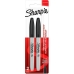 Marker permanentny Sharpie Czarny (2 Sztuk)