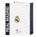 Raccoglitore ad anelli Real Madrid C.F. Bianco A4 27 x 33 x 6 cm