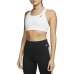 Reggiseno Sportivo Nike Swoosh Non Pad Bianco