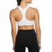 Reggiseno Sportivo Nike Swoosh Non Pad Bianco