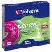 CD-R Verbatim CD-RW Colour 12x 700 MB 12x (5 antal)