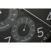 Wall Clock Home ESPRIT Black Grey PVC 30 x 4,7 x 30 cm (2 Units)