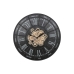 Horloge Murale Home ESPRIT Noir Fer 75 x 7 x 75 cm