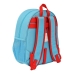 Mochila Escolar 3D Disney Pinocchio Vermelho Azul Claro