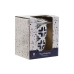 Kop met theefilter Home ESPRIT Blauw Wit Mediterrane 340 ml (2 Stuks)