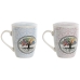 Cup with Tea Filter Home ESPRIT Blue Pink 340 ml (2 Units)