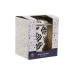 Kop met theefilter Home ESPRIT Blauw Wit Zwart Modern 340 ml (2 Stuks)