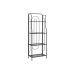 Scaffale Home ESPRIT Nero Metallo 60 x 27 x 160 cm