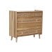 Caisson à Tiroirs Home ESPRIT Marron Acacia Bois MDF 80 x 34 x 75 cm