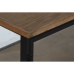 Flaschenregal Home ESPRIT Schwarz natürlich Holz Metall Kristall 102 x 32 x 60 cm