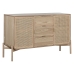 Anrichte Home ESPRIT Rattan Tanne 136 x 38 x 80 cm