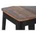 Hocker Home ESPRIT Braun Schwarz Holz Metall 34 x 33 x 77 cm