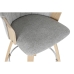 Sgabello Home ESPRIT Grigio Legno 58 x 56 x 86 cm