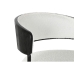 Banqueta Home ESPRIT Branco Metal 48,5 x 48 x 83,5 cm