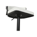 Stool Home ESPRIT White Metal 48,5 x 48 x 83,5 cm