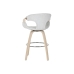 Stool Home ESPRIT Grey Wood 55,5 x 52,5 x 92,5 cm