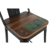 Tabouret Home ESPRIT Noir Bois Métal 41 x 38 x 96 cm