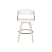 Stool Home ESPRIT White Wood 51,5 x 47,5 x 94,5 cm