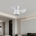 Ventilador de Techo con Luz Romimex Blanco