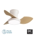 Ventilateur de Plafond avec Lumière Romimex Blanc Naturel