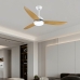 Ventilateur de Plafond avec Lumière Romimex Blanc Naturel