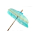 Decoratieve parasol Romimex Bali Blauw Turkoois 150 x 200 x 150 cm