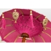 Decoratieve parasol Romimex Fuchsia 35 x 60 x 35 cm