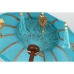 Decorative umbrella Romimex Turquoise 35 x 60 x 35 cm