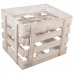 Suporte para garrafas Alexandra House Living Natural Madeira de abeto 43 x 32 x 33 cm 9 garrafas Caixa