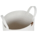 Set de Coșuri Home ESPRIT Alb Modern 30 x 30 x 28 cm (3 Piese)