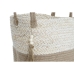 Korg - set Home ESPRIT Naturell Ljusbrun Jute Modern 40 x 40 x 41 cm